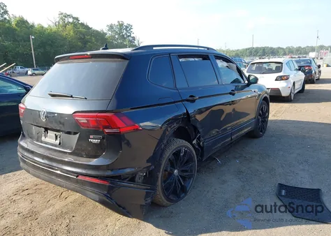 2021 Volkswagen Tiguan 2.0T Se/2.0T Se R-Line Black/2.0T Sel из США, поврежденный, VIN 3VV2B7AX7MM024324